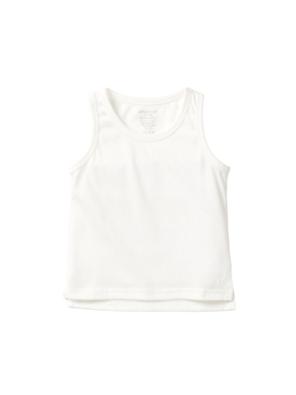 Little Bipsy White Tank Top